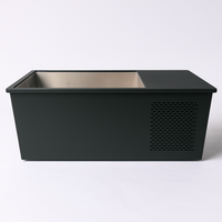Cold Plunge Tub Built for Recovery, 316L Stainless Basin, 1.0 HP Chiller, UV-C Filtration, 37°F Cooling